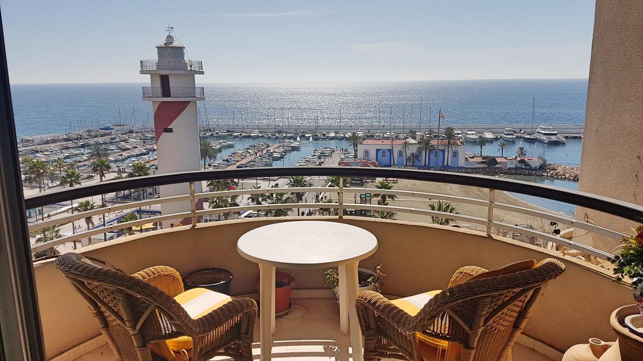 Penthouse With Fabulous Views Pool And Parking Hotel Marbella Exterior photo