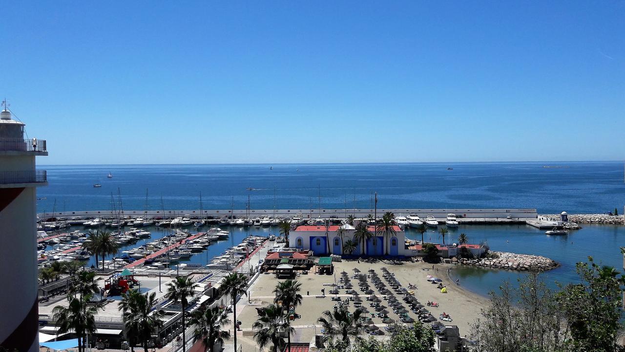 Penthouse With Fabulous Views Pool And Parking Hotel Marbella Exterior photo